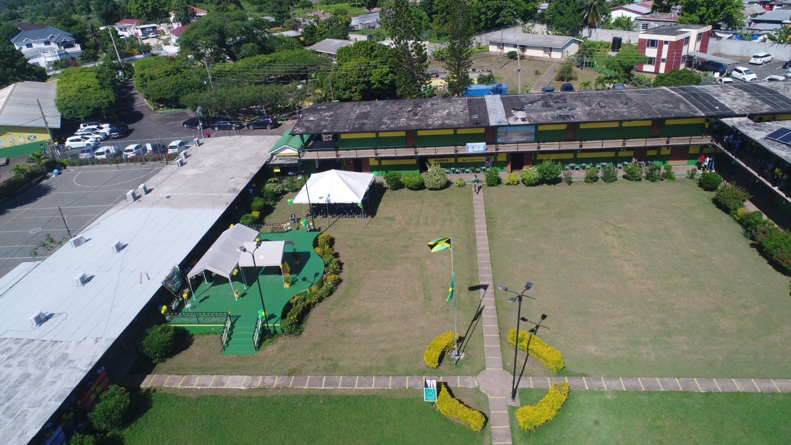 Old Harbour High School campus